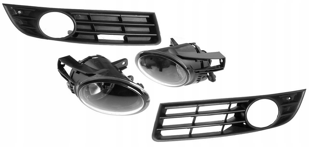 фото №1, Протитуманна фара протитуманні фари l+p + ґрати kpl. vw passat b6 3c