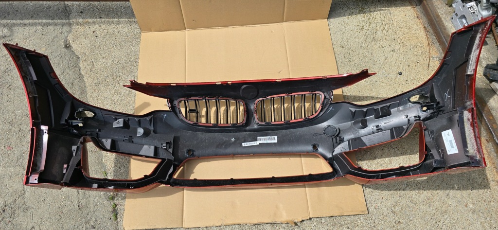 Bmw m3 m4 f80 бампер решётка радиатора Оригинал