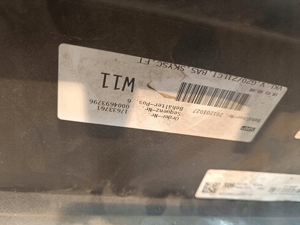 фото №8, Бампер bmw 3 g20 g21 lift перед nr n651