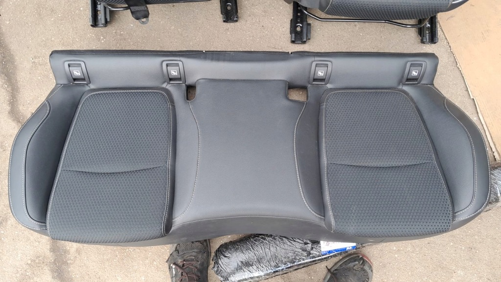 фото №7, Renault megane iv hb сидіння напівшкіра оббивка kpl