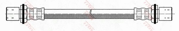 фото №3, Trw шланг тормозной перед toyota 4 runner /n18/