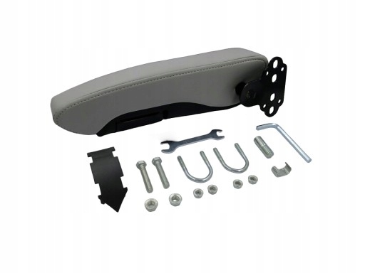 фото №16, Підлокітник універсальний - комплект лівий + правий szary