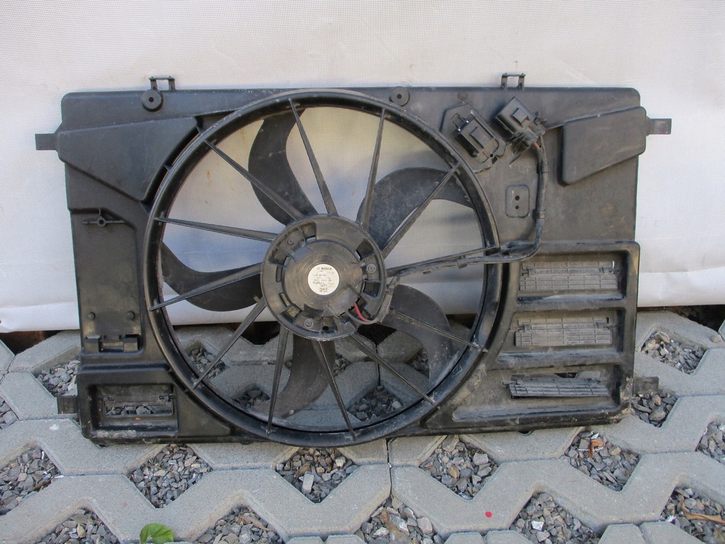 фото №1, Вентилятор корпус радіатора ford transit custom b