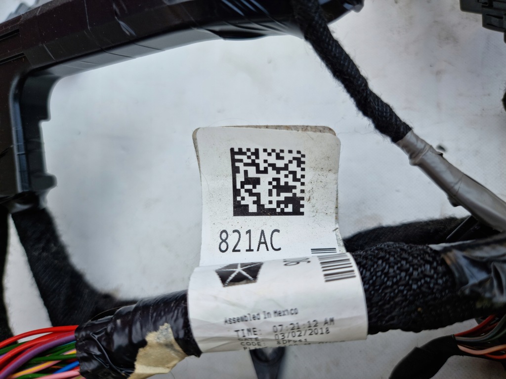 фото №8, Chrysler pacifica 3.6 hybrid електропроводка панелі приладової панелі 18r