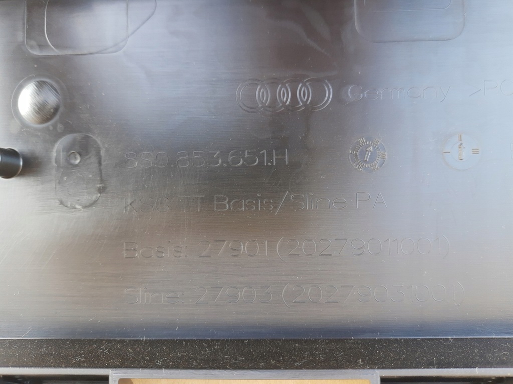 фото №10, Audi tt 8s0 решітка радіатора решітка радіатора 8s0853651h