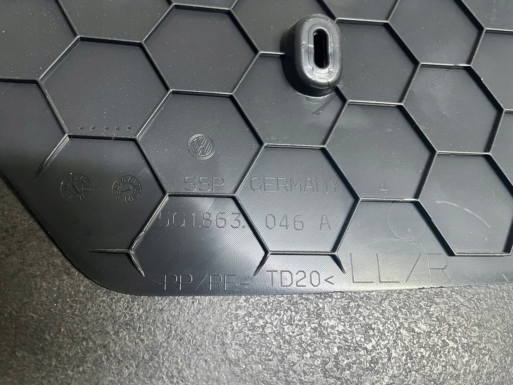 фото №5, Туннель средний подлокотник vw golf vii