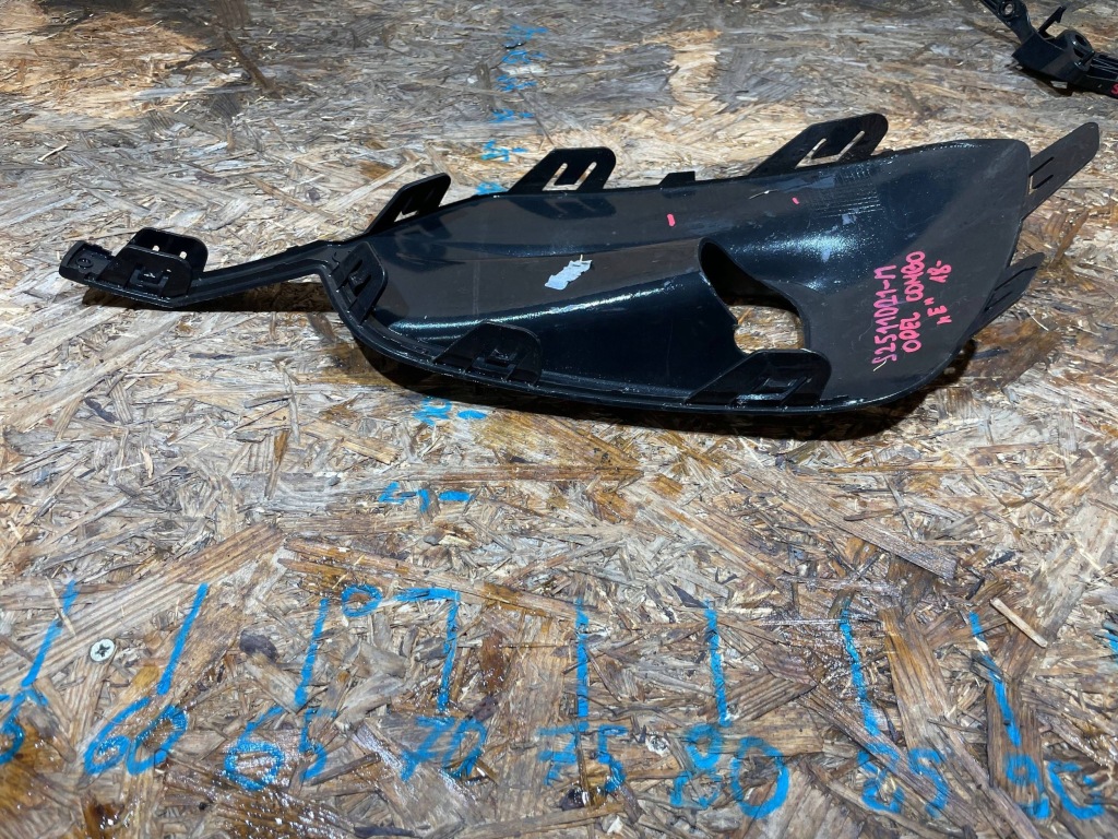 фото №9, Opel combo iv 4 e 18-23 решітка радіатора решітка нижня бампера ліва перед передня