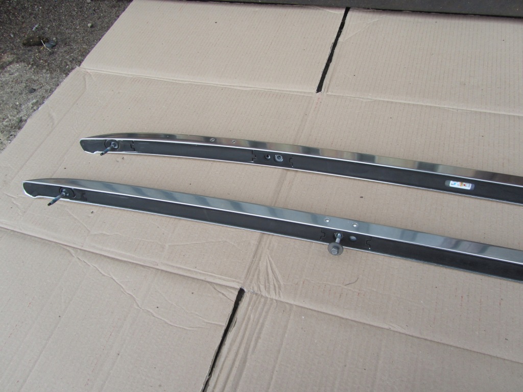 Рейлинги кровельные audi a4 b8 avant универсал 08-15r хром комплект Оригинал