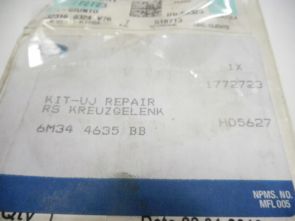 фото №14, Шарнір вала привідного ford ranger оригінальний номер 1772723