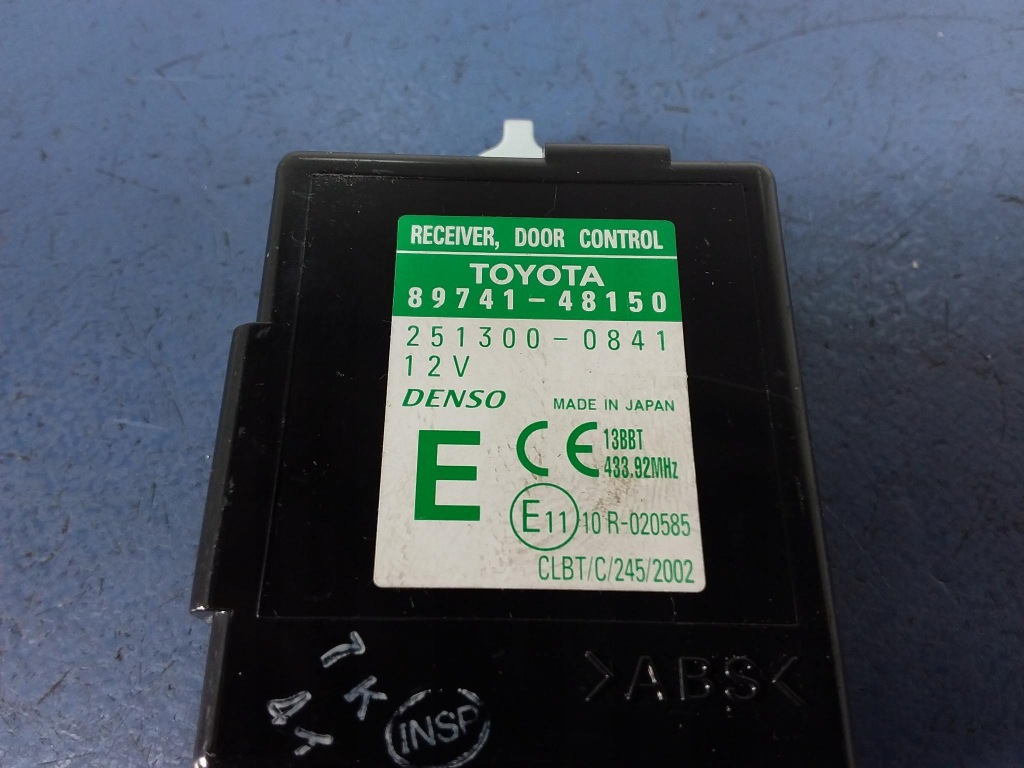 Lexus rx ii xu30 модуль двері 89741-48150 Оригінал