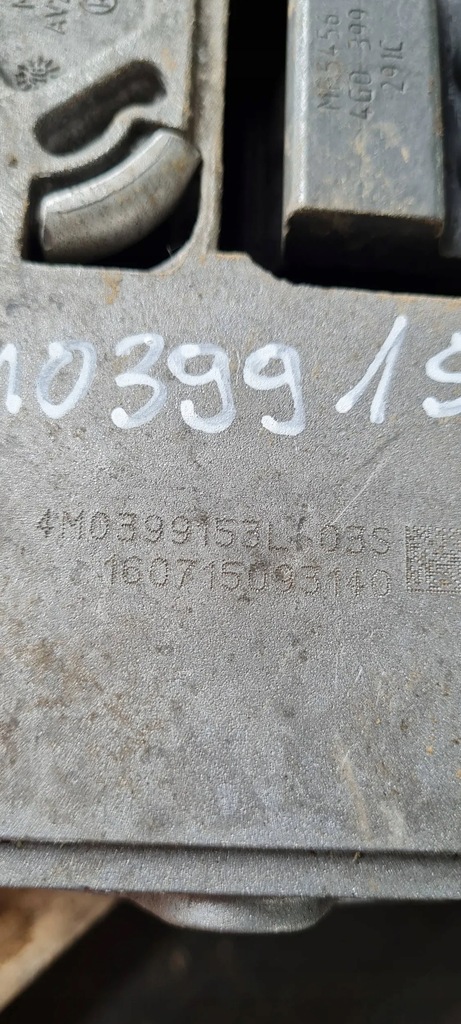 фото №15, S6 c7 4g a6 lift кронштейн кронштейн коробки подушка 4.0 tfsi 4m0399153l s7 4g