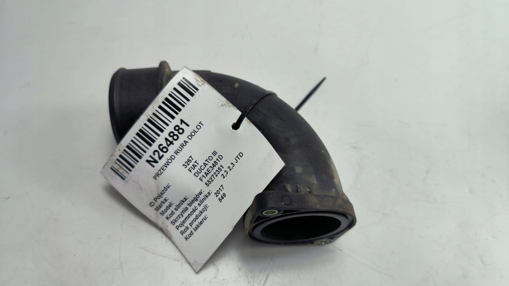 Купить Шланг труба воздухозаборник 5802041122 fiat ducato 3