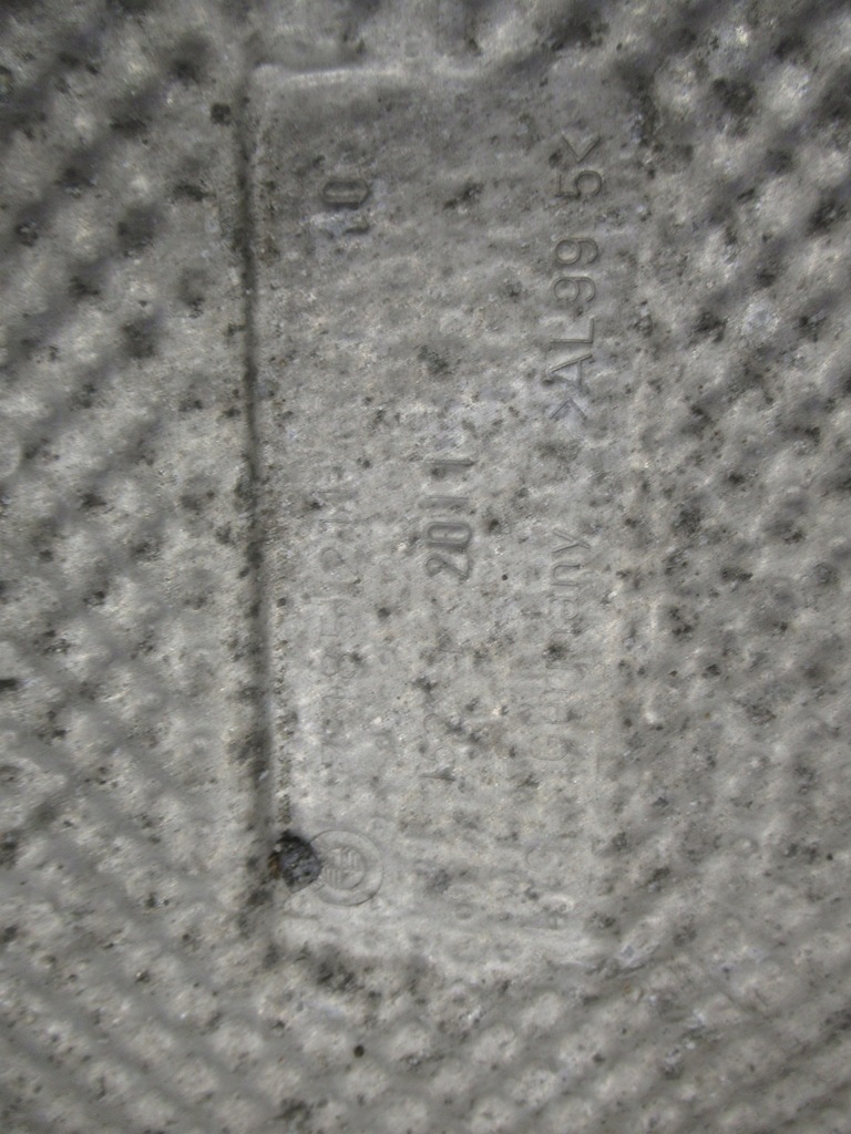 фото №5, Защита тепловая глушителя задняя левая bmw f01 f02 f04