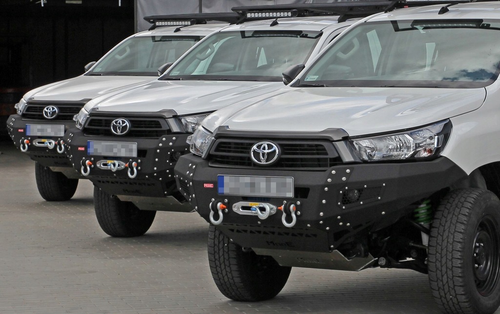фото №11, Бампер передній сталевий toyota hilux revo more 4x4