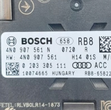 фото №3, Distronic / радар / датчик / радар / acc - audi a8 s8 d5 4n0907561n