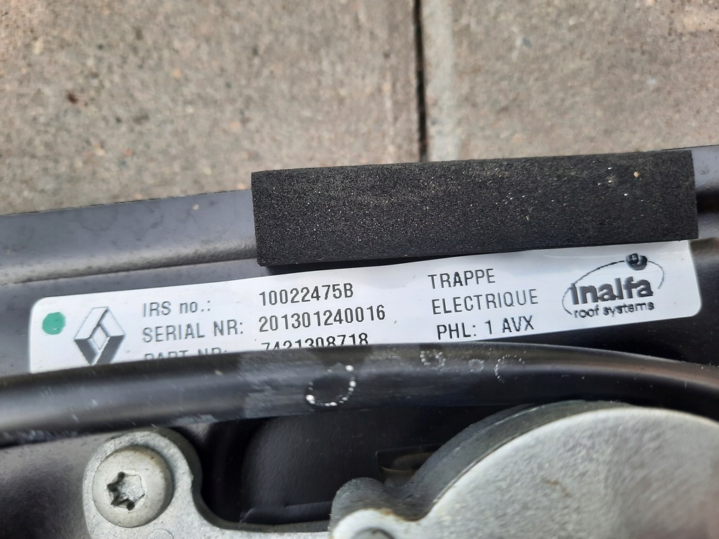 фото №3, Люк електричний renault gama t