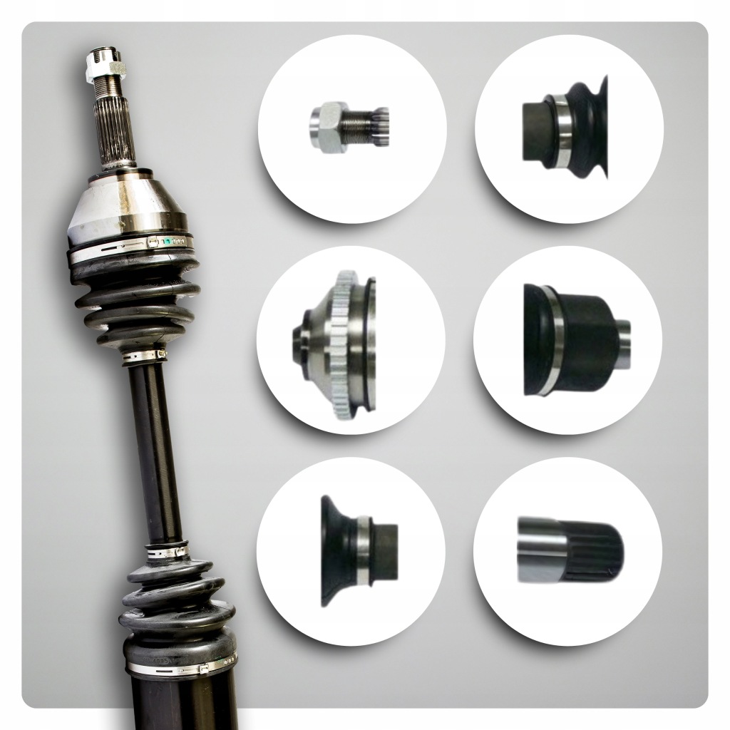 Привідний вал ліва renault koleos 2.0 dci 4wd автоматична коробка передач нова Київ