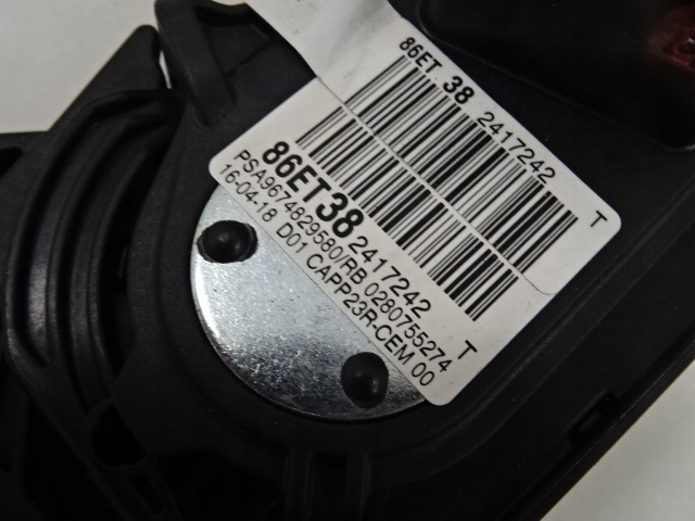 фото №8, Peugeot 308 t9 ii педаль газа потенциометр 9674829580 86et38