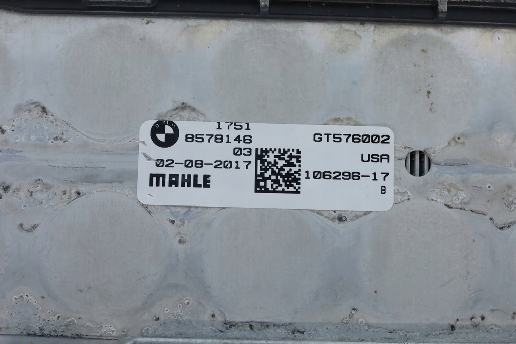 фото №8, Радіатор радіатор bmw x3 g01 x4 g02 дизель 8578142 8578146