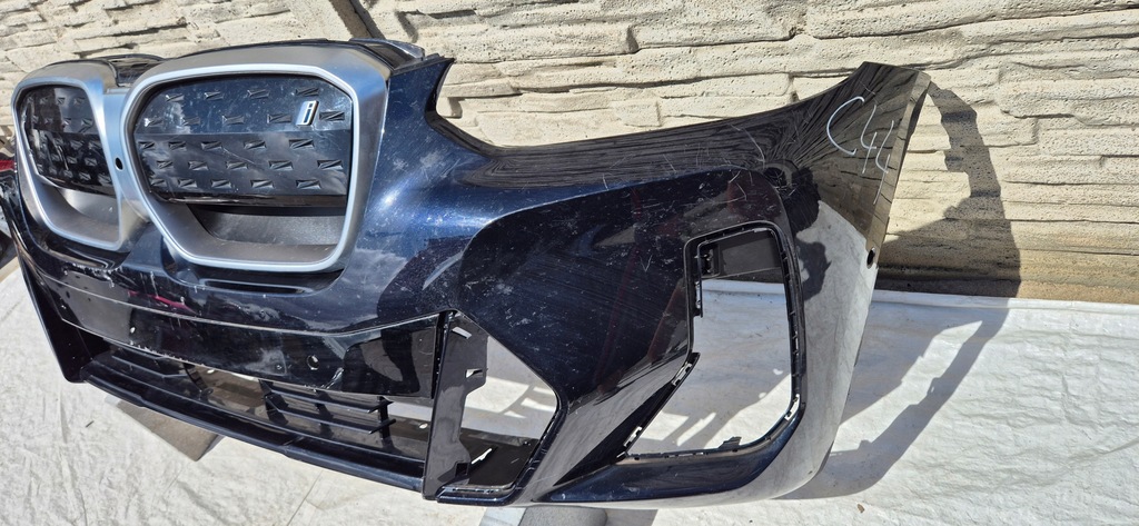 фото №11, Bmw ix3 g08 lift lci 21-24 m-pakiet бампер перед решітка радіатора org