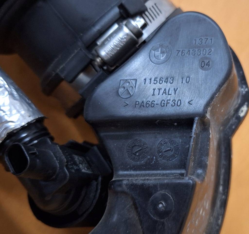 фото №9, Bmw труба шланг повітря oczyszczonego резонатор канал g30 g11 g06 g05 x5