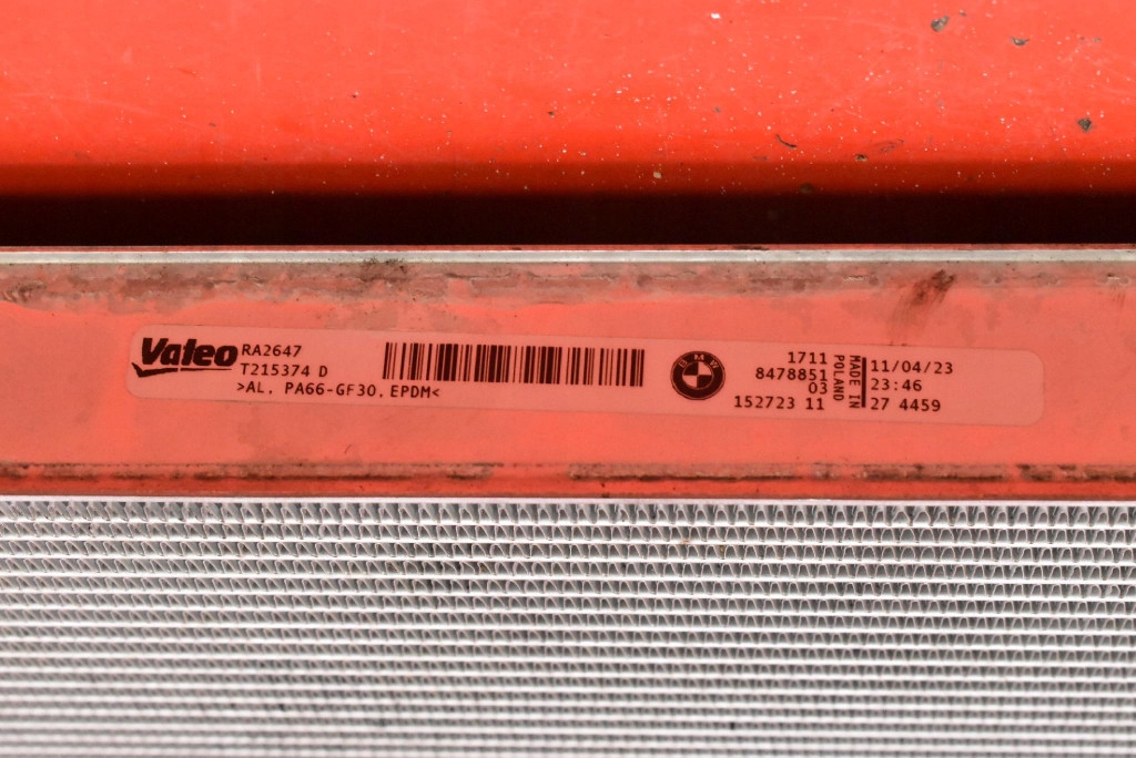 Радіатор води 8478851 bmw ix i20 m60 111,5 kwh 619 km 21-24 Оригінал