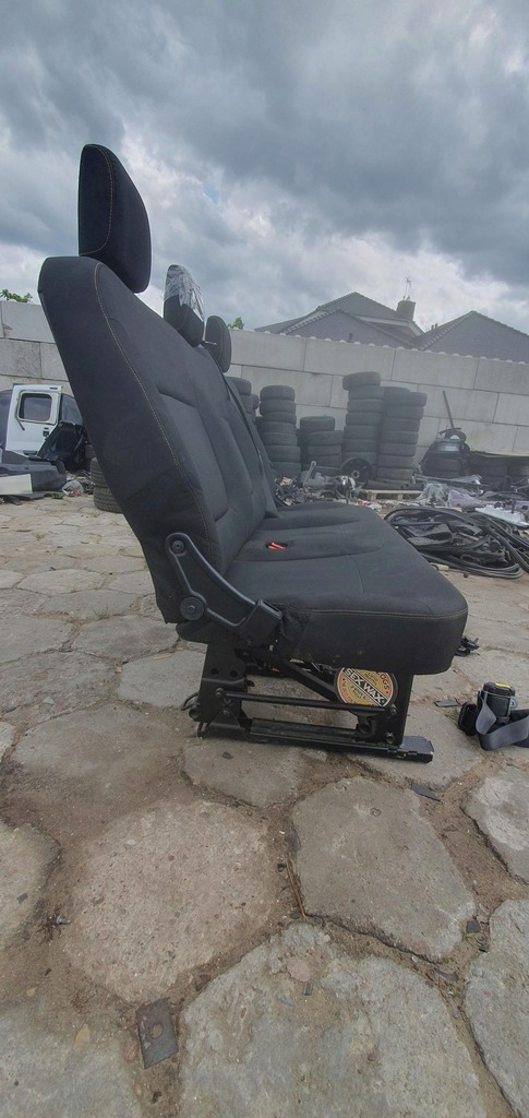 фото №2, Лавка сидіння ремені болти iii ряд renault trafic iii