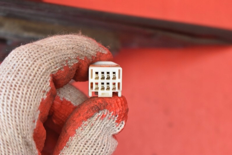 фото №7, Зеркало левая серебристый 015797 eu mazda 6 1 i gg 02-05 5 pin