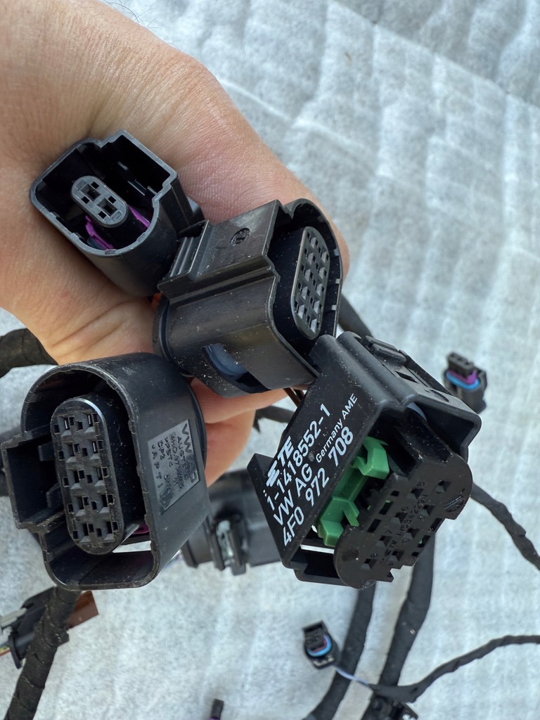 фото №7, Audi q8 4mn жгут кабели электропроводка бампер перед передняя pdc 4m8971095hj