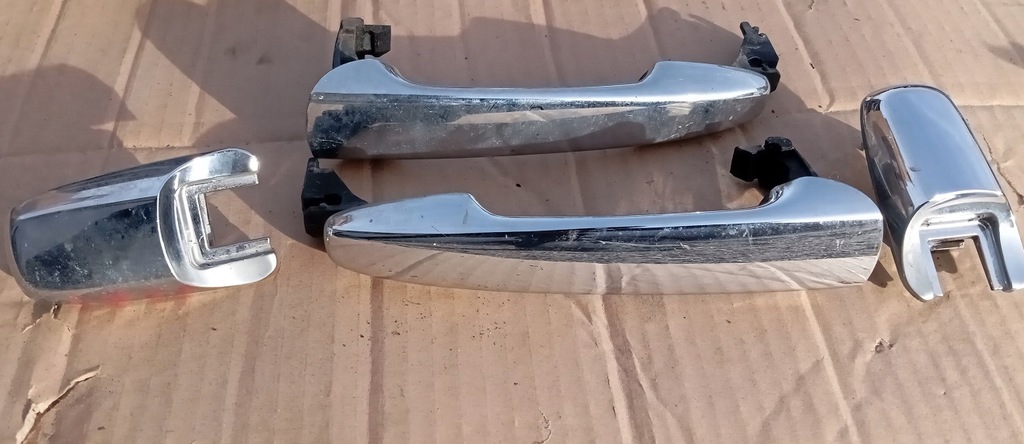 фото №1, Ford flex 08- ручка хром w дверь перед задняя левая правая передняя задняя