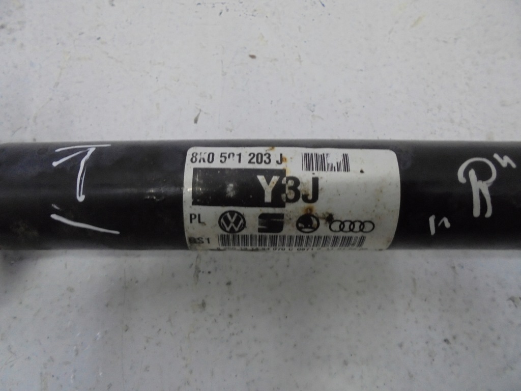 фото №7, Audi a4 b8 a6 a5 quattro привідний вал ліва права задня