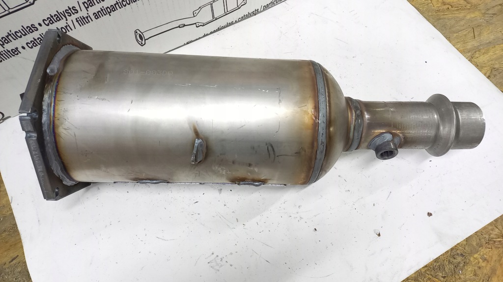 Фільтр часток твердих dpf peugeot 607 2.2 hdi 2000 - 2006 Доставка