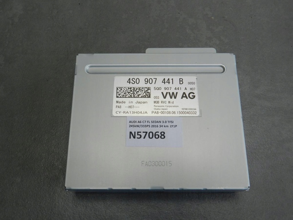 фото №1, Audi a6 c7 модуль блок керування камери 4s0907441b