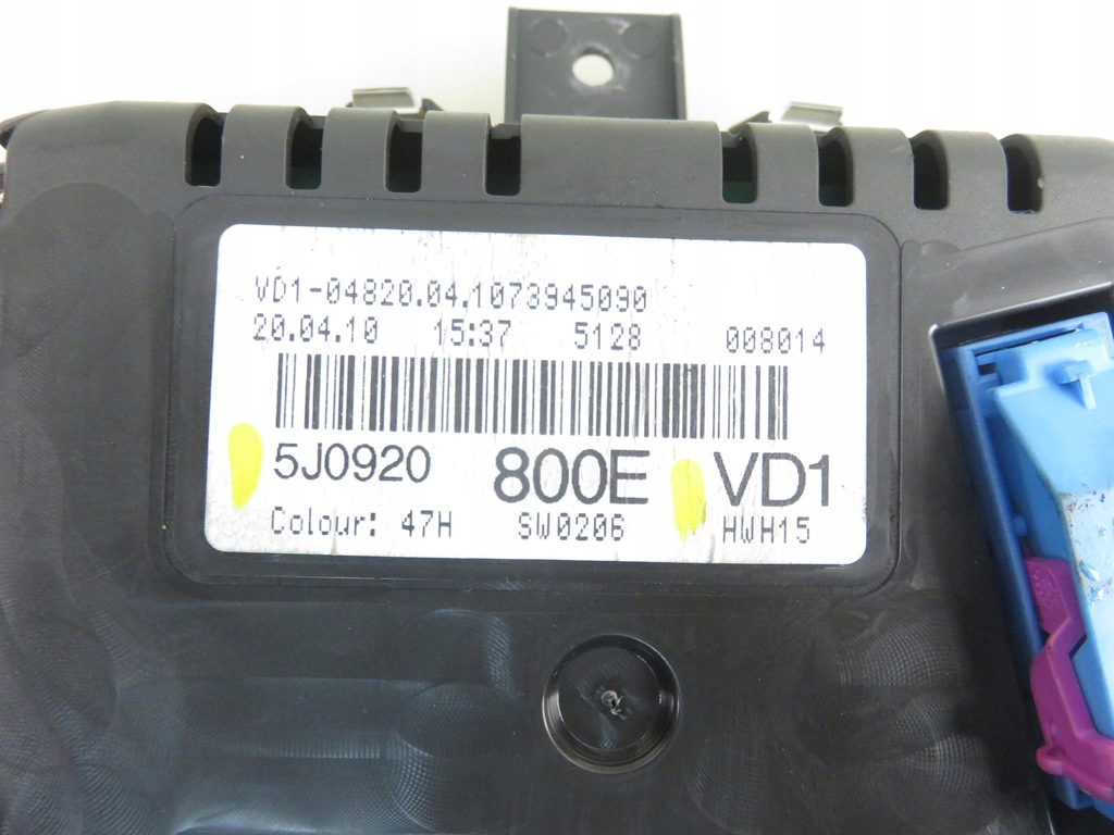 фото №6, Лічильник skoda fabia ii 1.2 5j0920800e