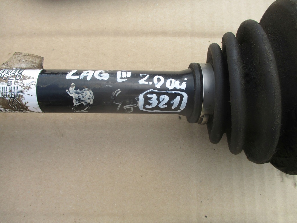 фото №5, Привідний вал ліва 8200659626 renault laguna iii 2.0dci