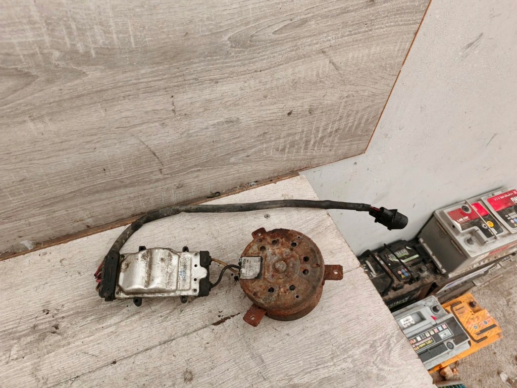 фото №1, Модуль двигатель вентилятора радиатора audi a6 c6 2.7 3.0 tdi оригинал