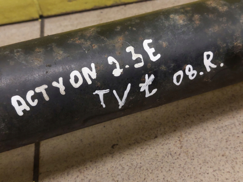 Ssangyong actyon 2.3 wał приводной задний  3320031400 с Разборки