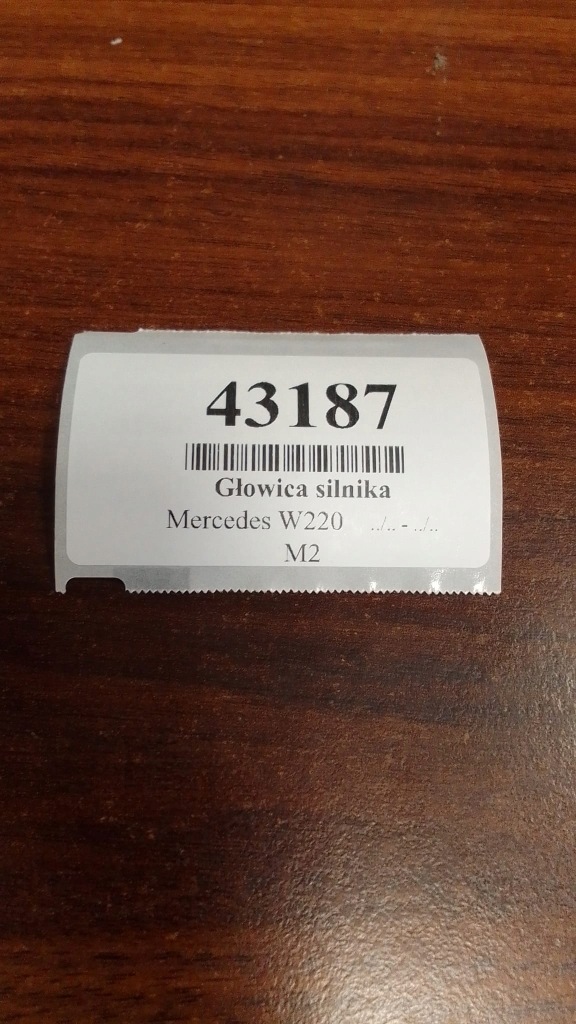 фото №13, Mercedes w220 4.0 v8 головка двигуна 6280160901
