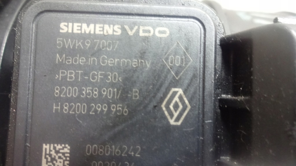 фото №3, Расходомер renault clio iii 1.5 dci 8200358901