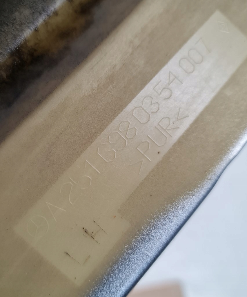 фото №6, Молдинг накладка поріг ліва 775 mercedes r-kl w251