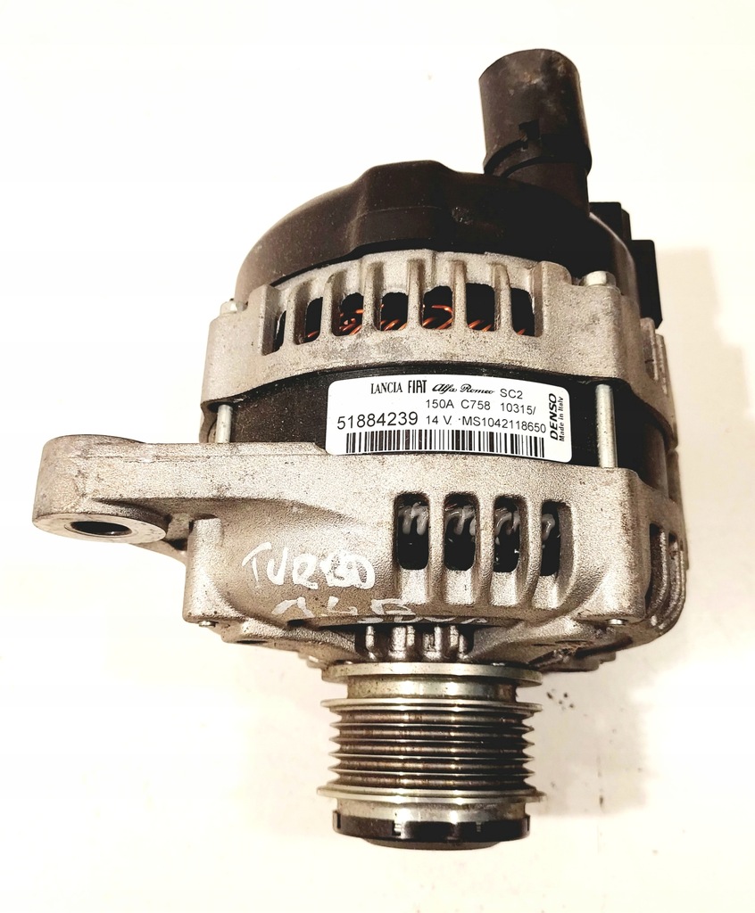 фото №5, Генератор fiat оригінальний номер 51884239