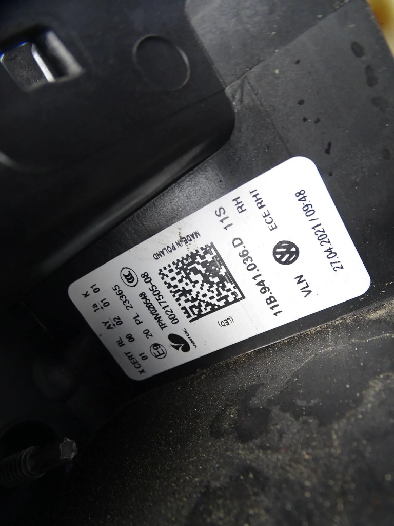 фото №8, Vw id.4 full led лампа перед передня права