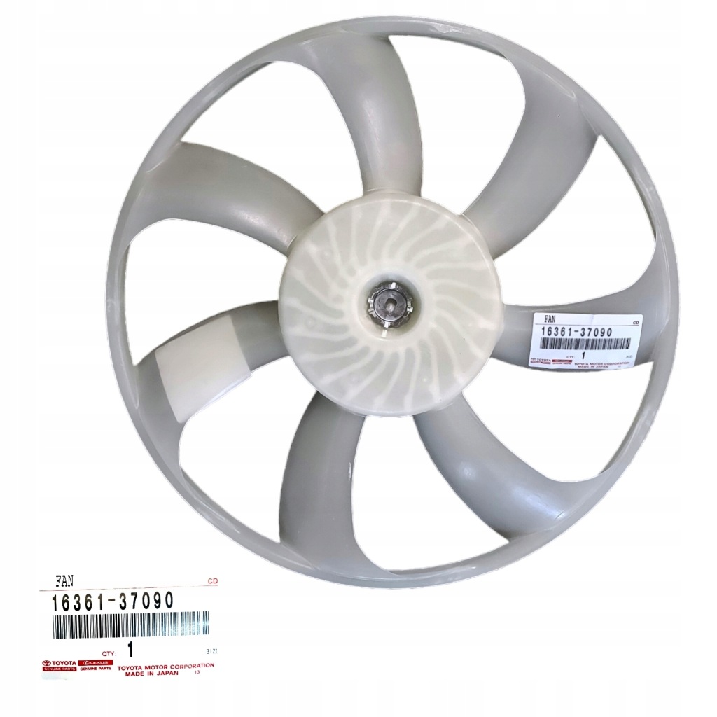 фото №1, Toyota corolla cross вентилятор лопасть lewe1636137090 nowe оригинал