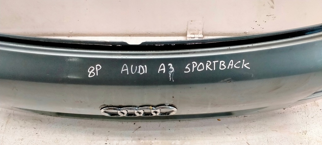 фото №7, Audi a3 sportback 8p 03- кришка багажника багажника задня задня