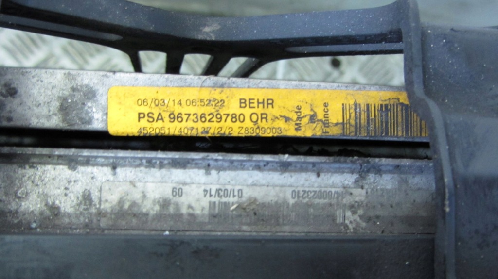 фото №10, Citroen c4 ii grand picasso 1.6d радиатор вентилятор kpl 13-