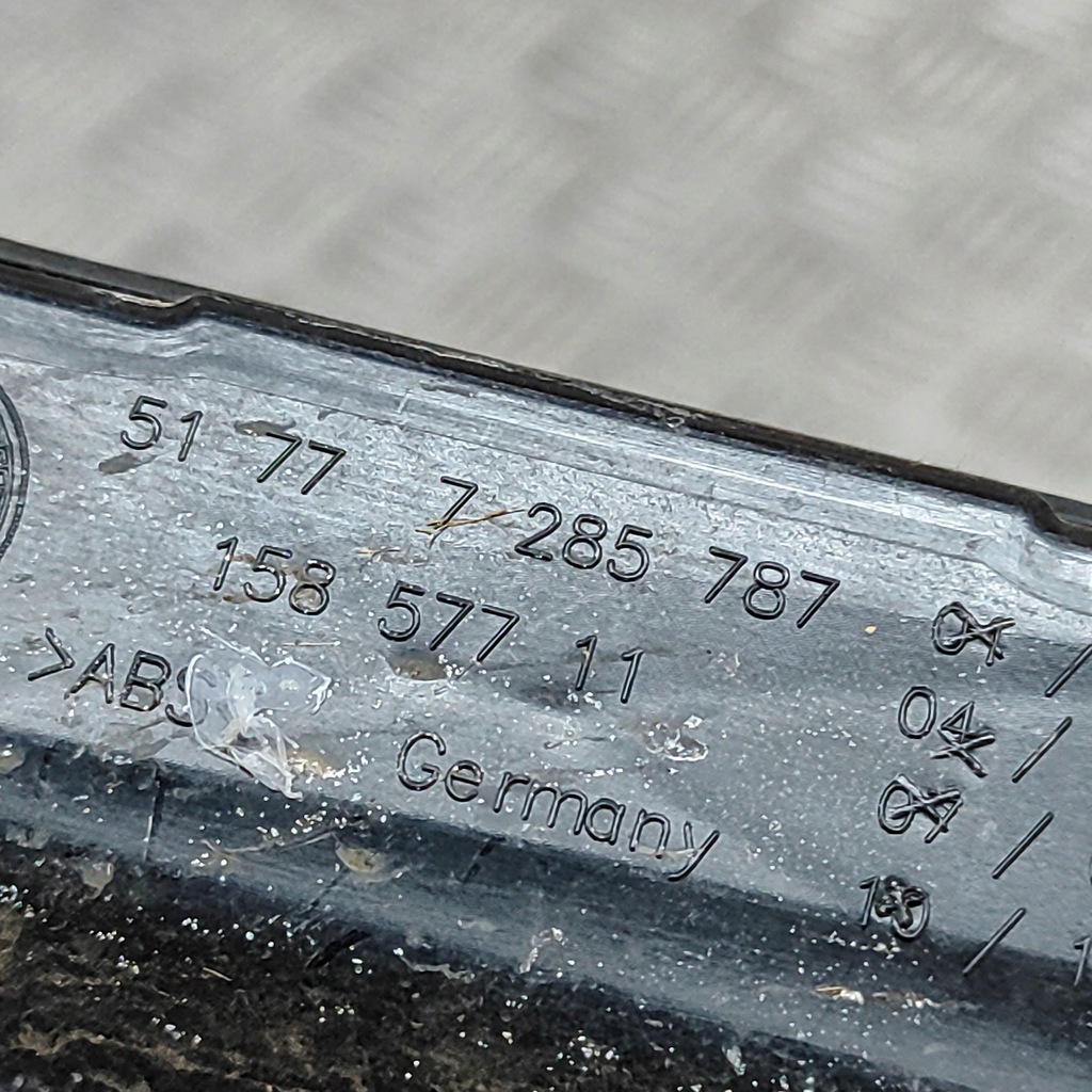 фото №6, Bmw 4 f32 f33 2014 перед сторона левая молдинг порог