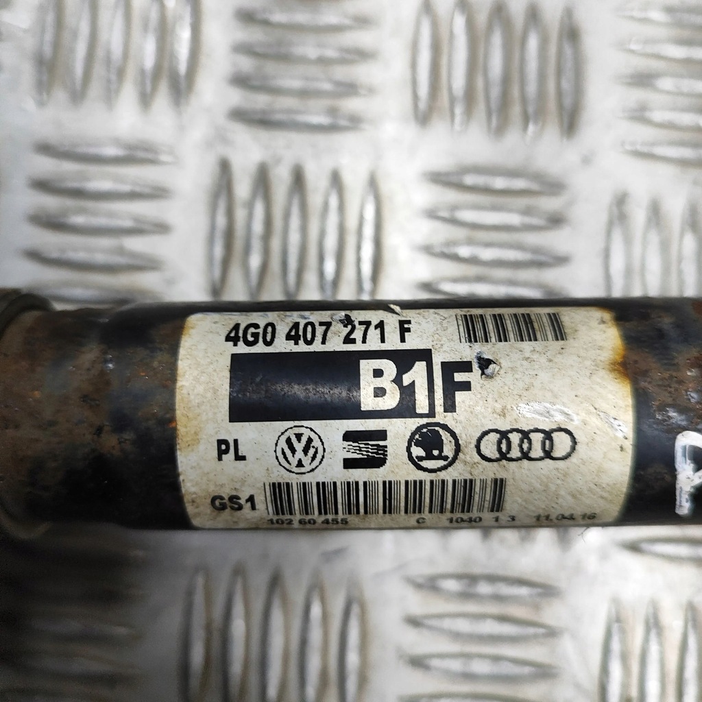 фото №7, Audi q5 sq5 2016 левая сторона приводной вал передняя