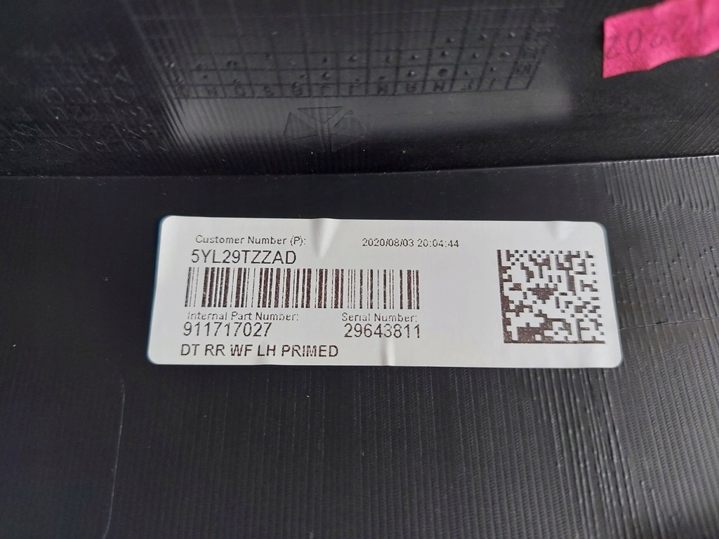 фото №5, Dodge ram 1500 19- молдинг крила ліва задня nowa o