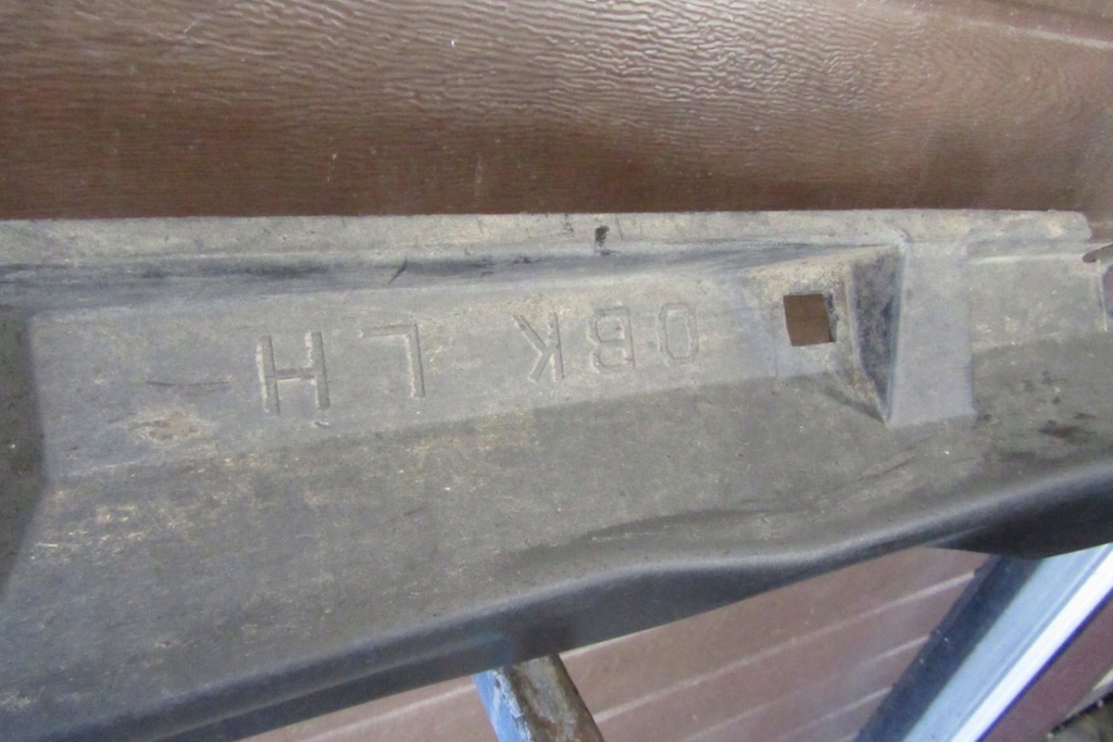 фото №13, Молдинг порог левая subaru outback v 14- накладка