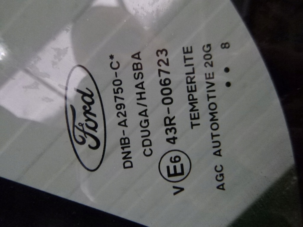 фото №4, Ecosport 17- стекло кузовная задняя правая левая